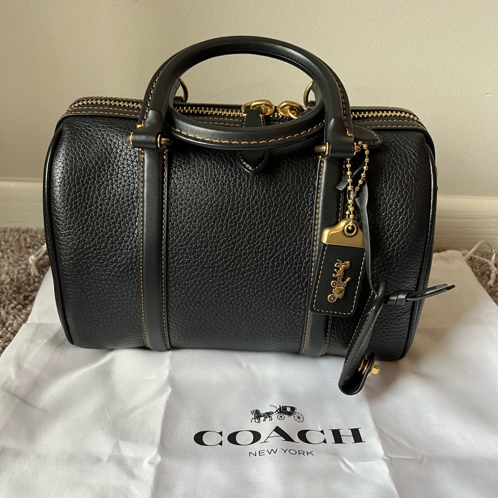 Coach Ruby Satchel 25 Black